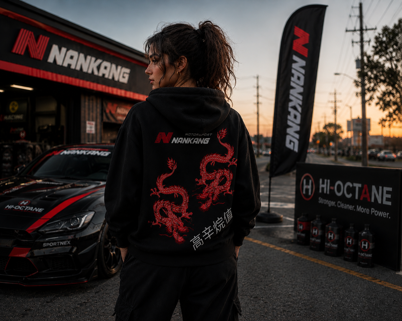 The Red-Line Dragons Hood x Nankang