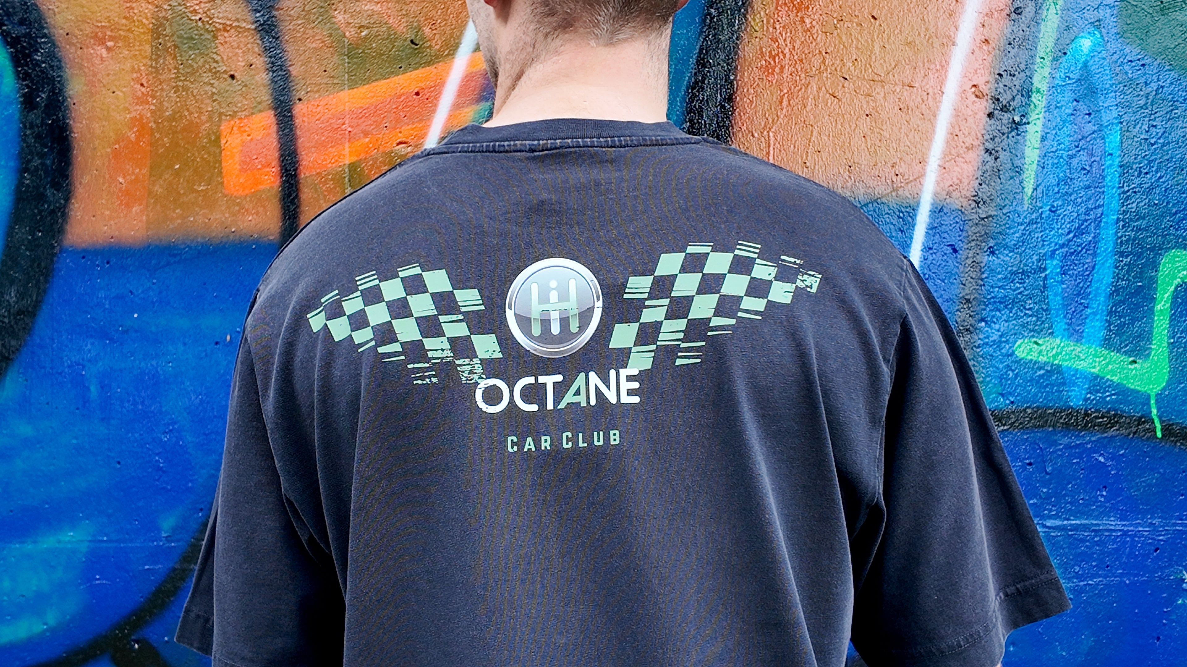 Hi-Octane Military Wing Vintage Tee - Military Green