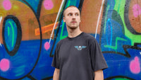 The Hi-Octane Miami Wing Vintage T-Shirt - Miami Blue