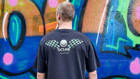 Hi-Octane Military Wing Vintage Tee - Military Green