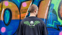 The Hi-Octane RS Wing Black T-Shirt - RS Green