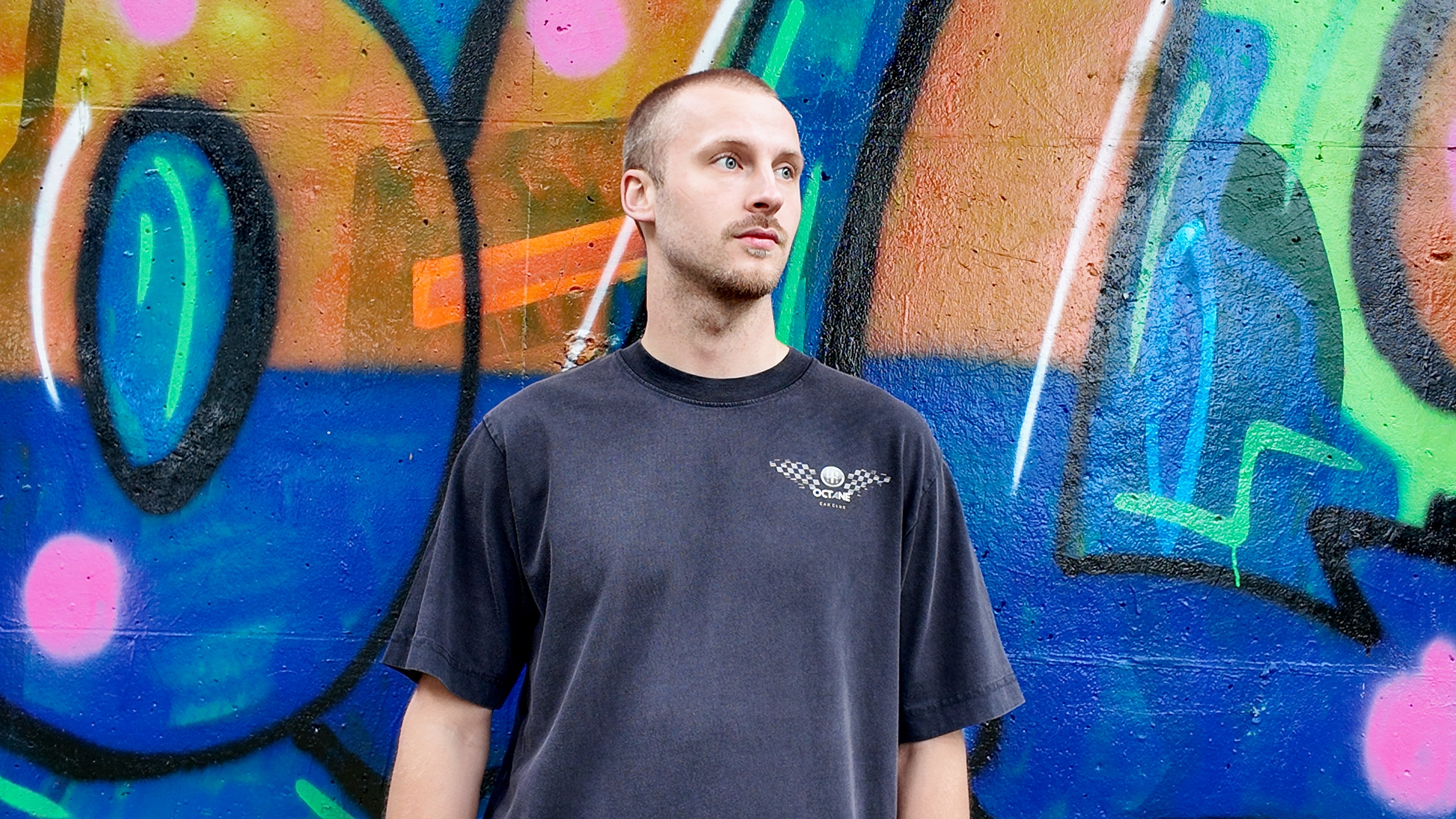 Nardo Vintage Black T-Shirt - Nardo Grey
