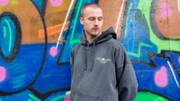 Lavant Oversized Hoodie Vintage Black - Military Green